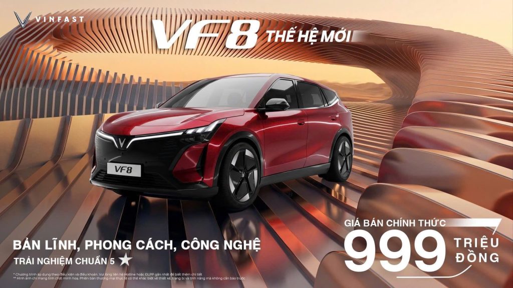 VinFast VF 8 Thế hệ mới