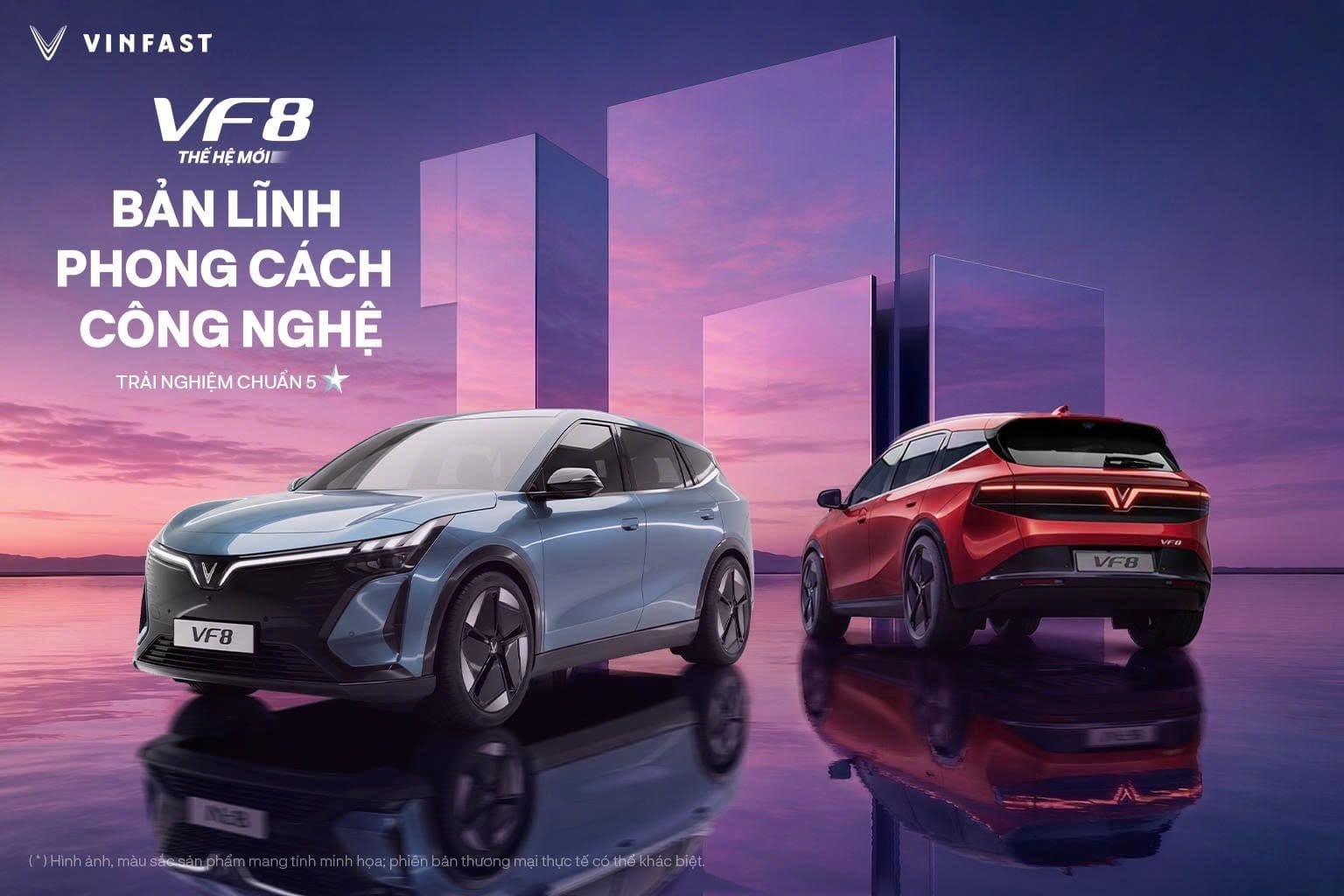 VinFast VF 8 Thế hệ mới